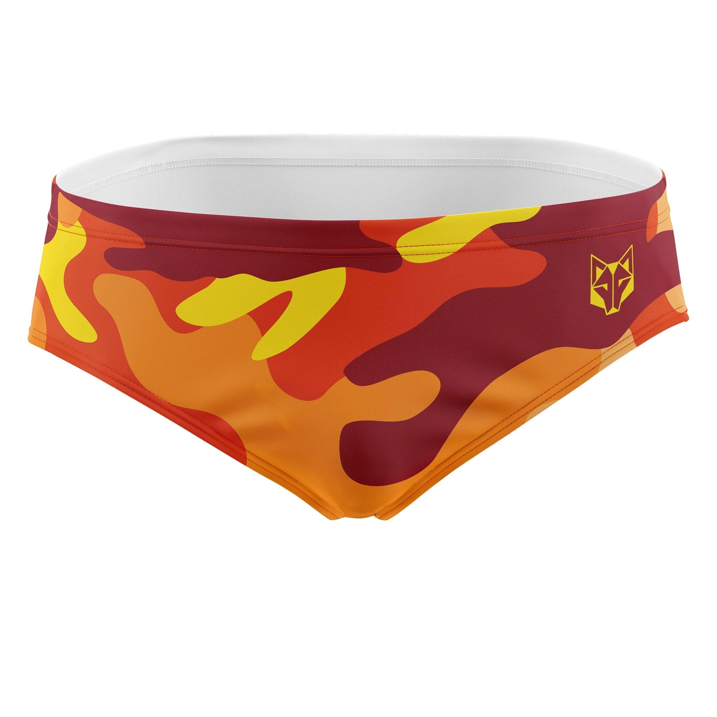 Bath brief - Orange Camouflage (Clearance)