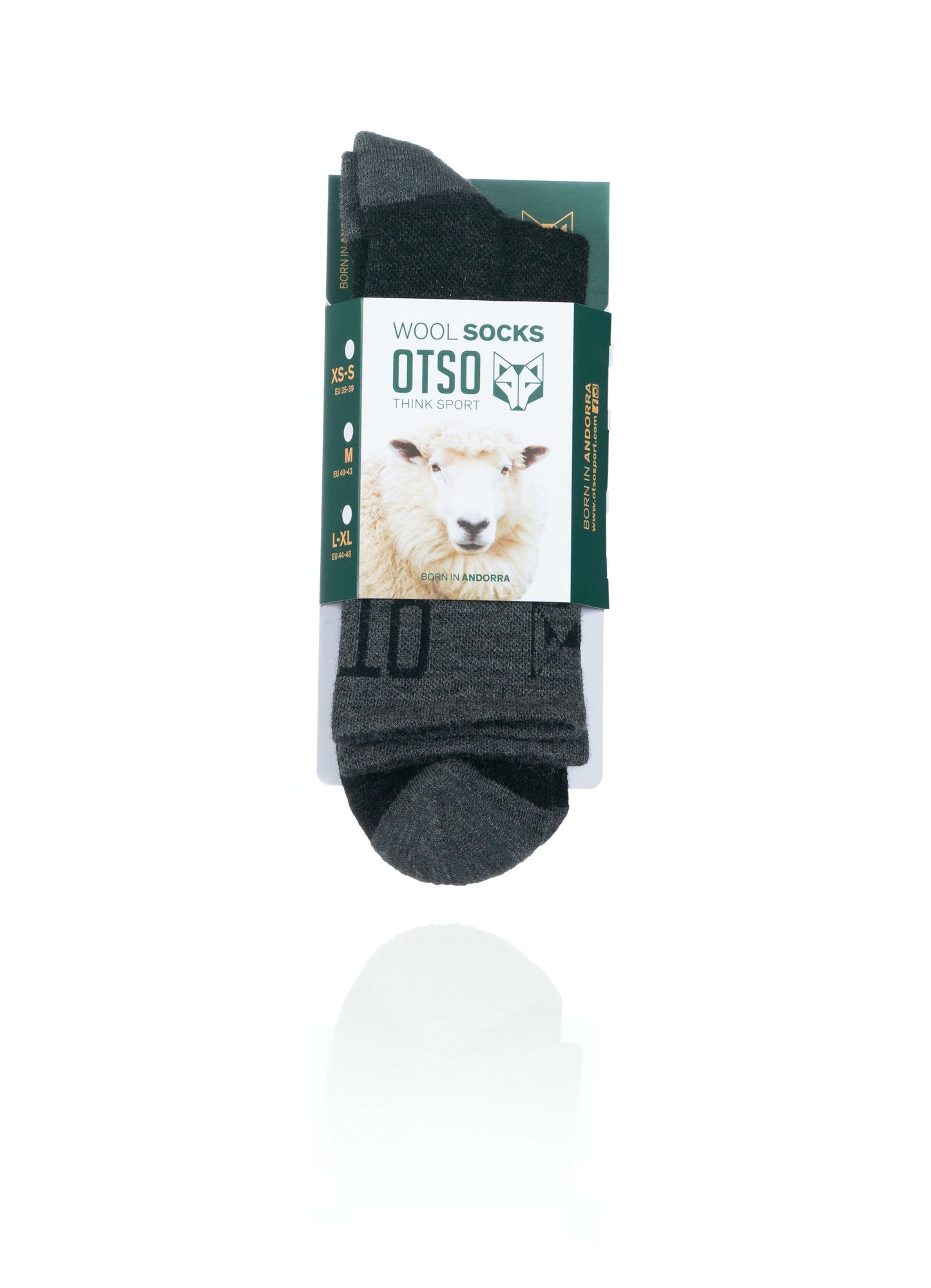 Chaussettes Merino - Gray Rock