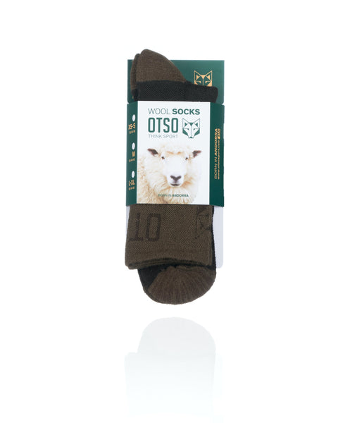 Chaussettes Merino - Brown Trunk