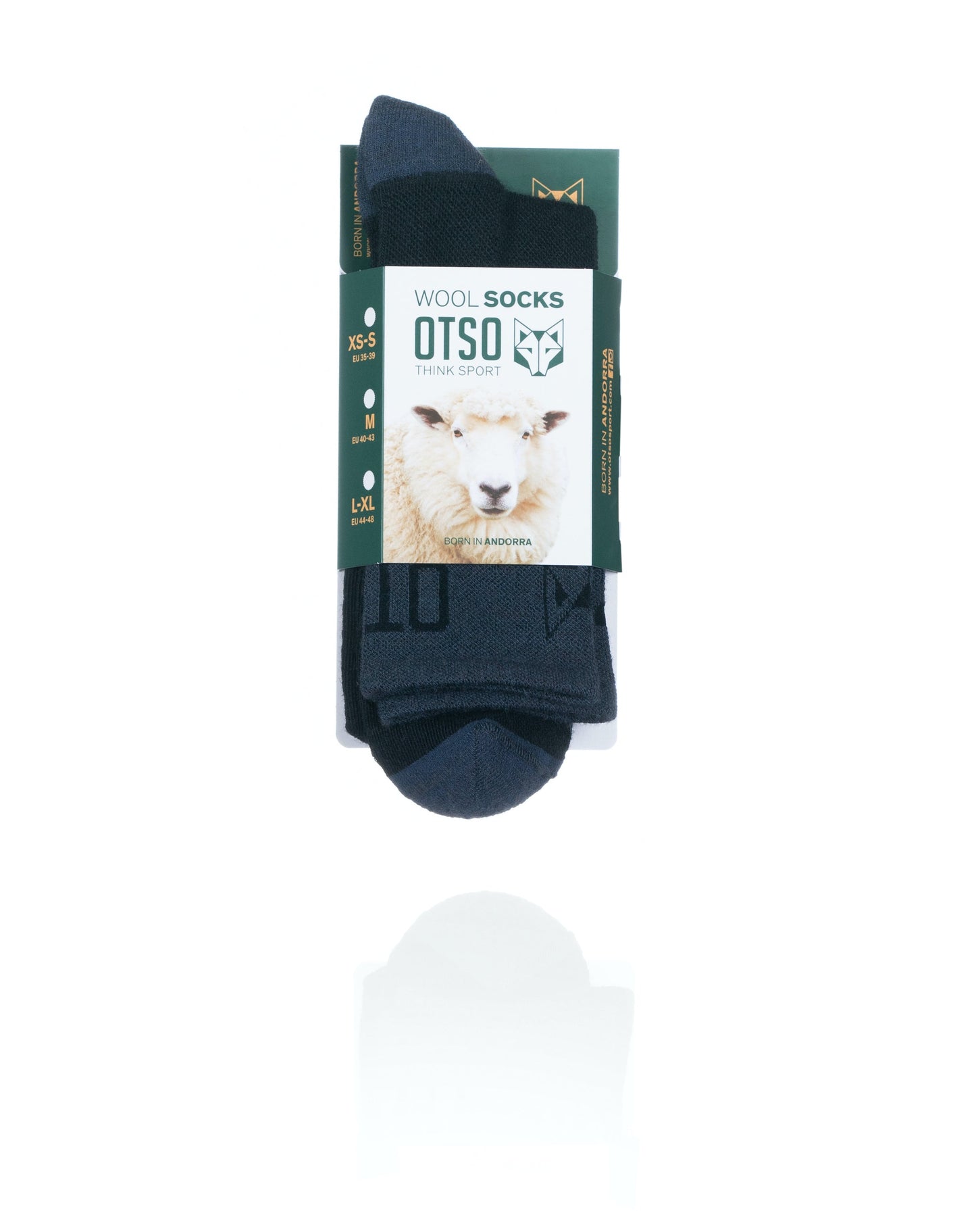 Chaussettes Merino - Blue Storm