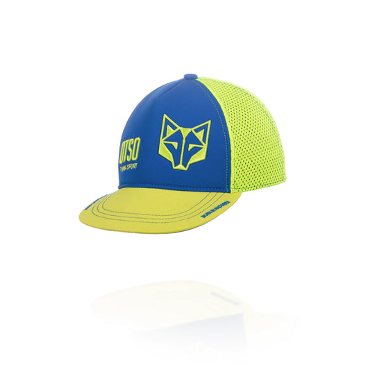 Casquette snapback - Electric Blue & Fluo Yellow
