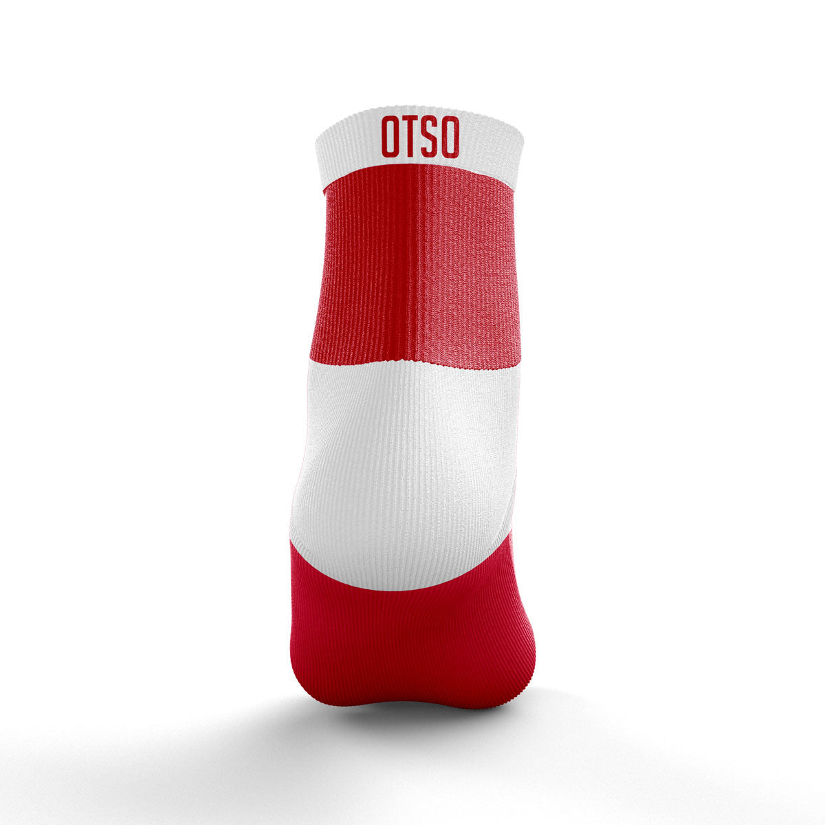 Multisport-Kurze Socken - Rot & Weiß (Ausverkauf)