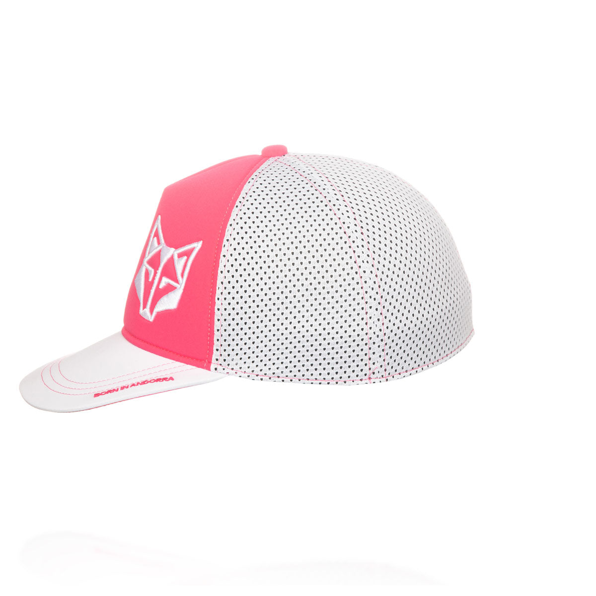 Gorra snapback - Fluo Pink & White