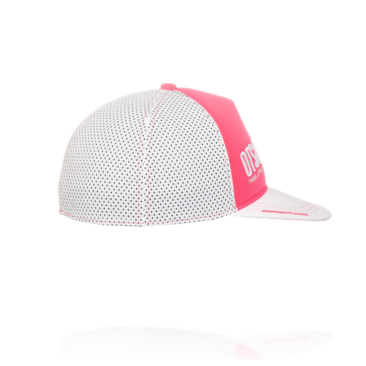 Gorra snapback - Fluo Pink & White