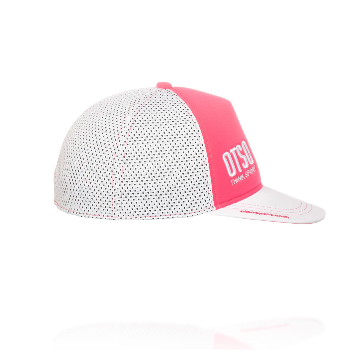 Gorra snapback - Fluo Pink & White