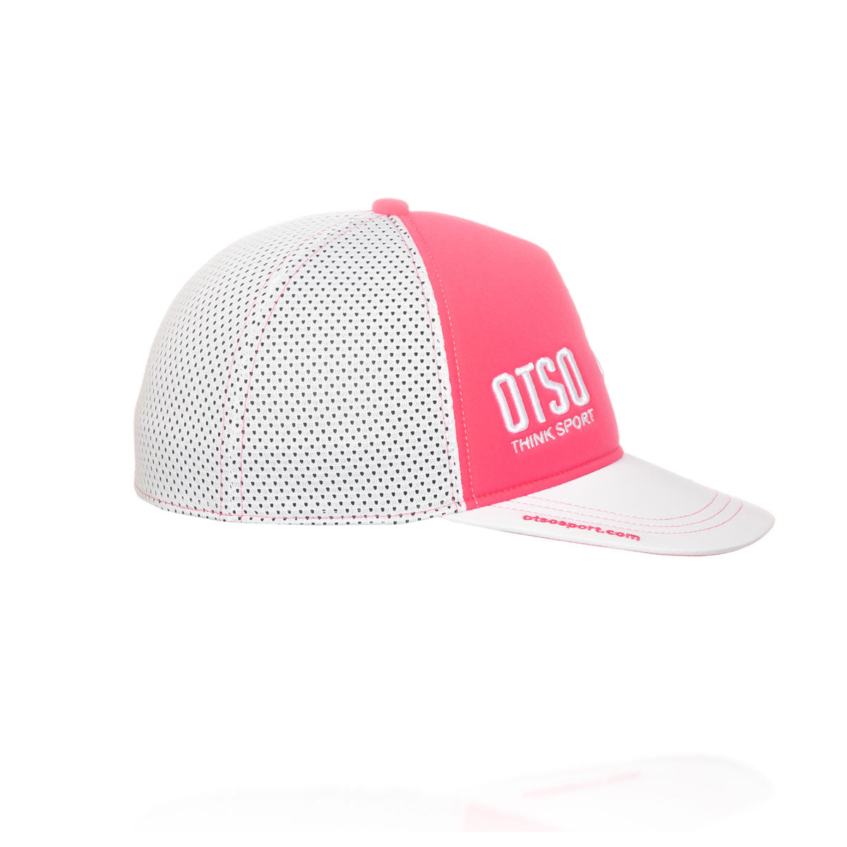 Gorra snapback - Fluo Pink & White