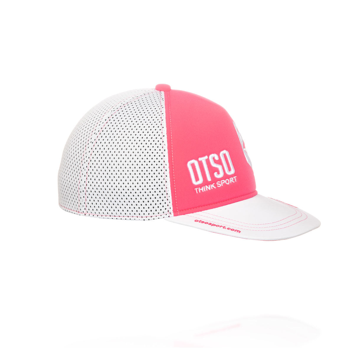 Gorra snapback - Fluo Pink & White
