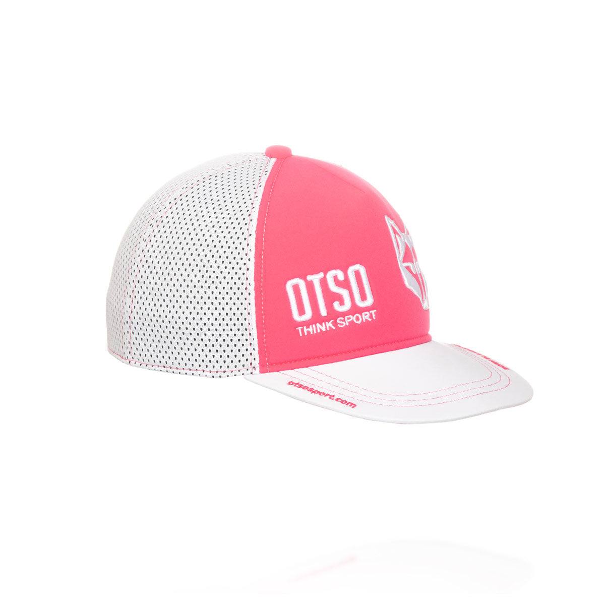 Gorra snapback - Fluo Pink & White