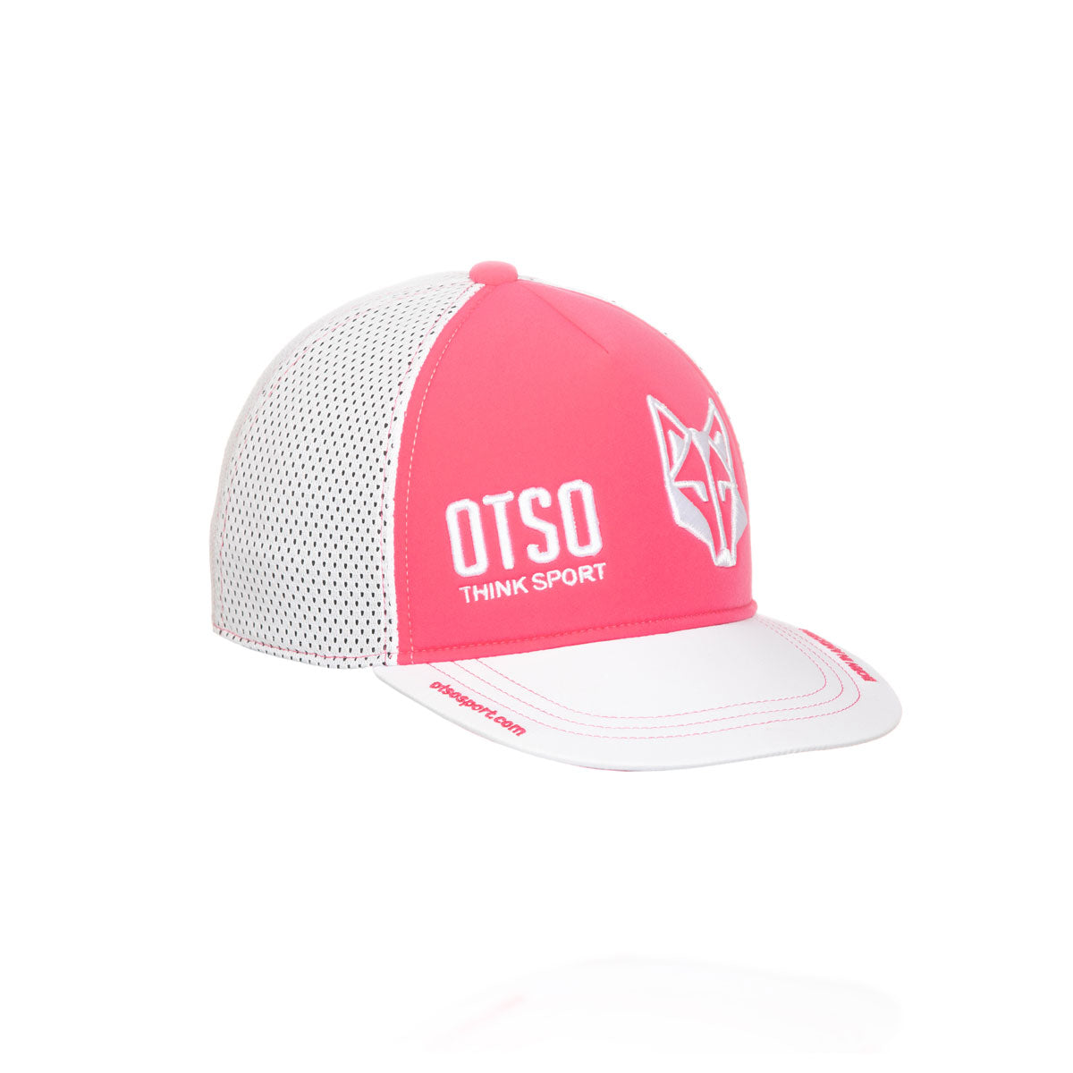 Gorra snapback - Fluo Pink & White