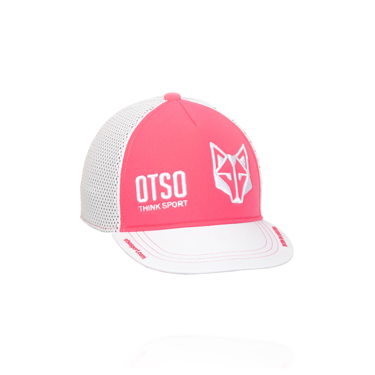 Gorra snapback - Fluo Pink & White