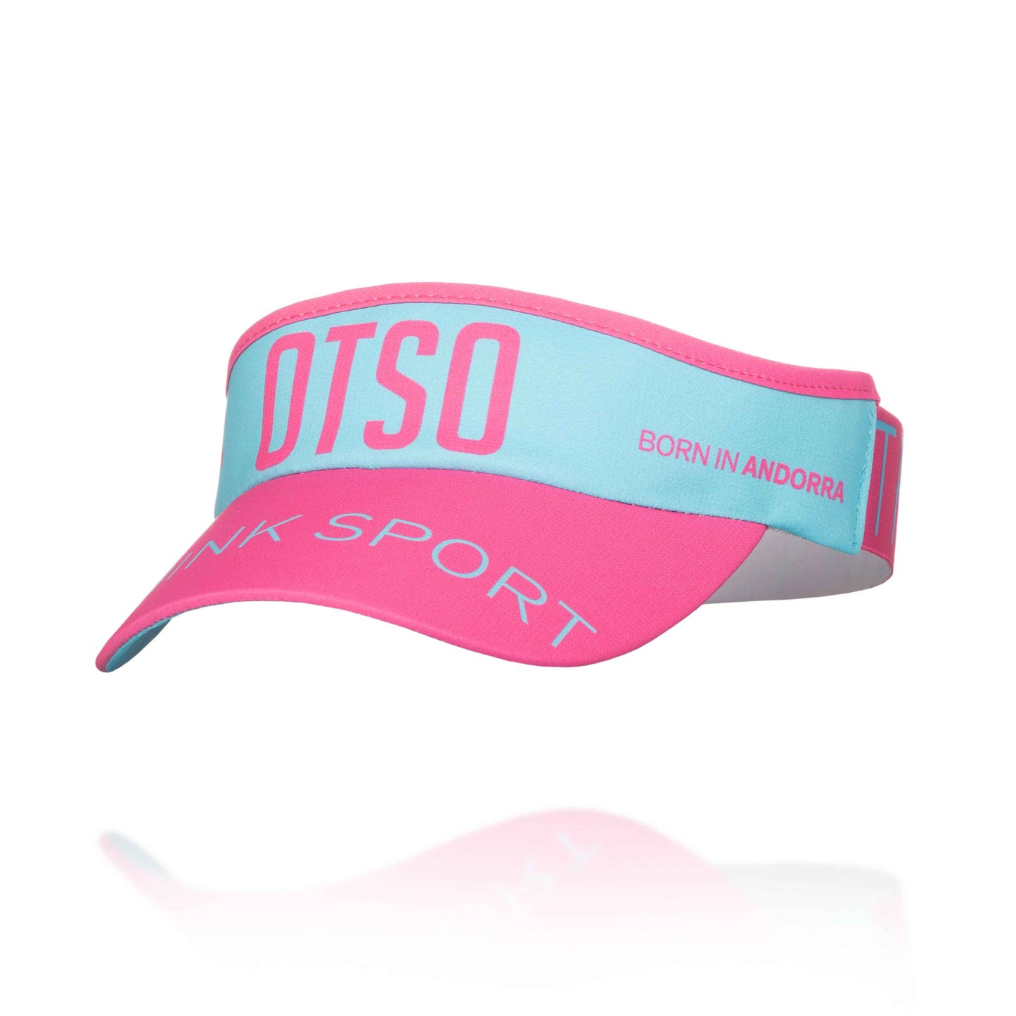 Visières - Light Blue & Fluo Pink