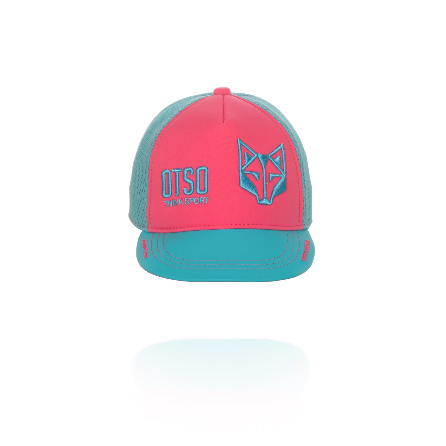Casquette snapback - Fluo Pink & Light Blue