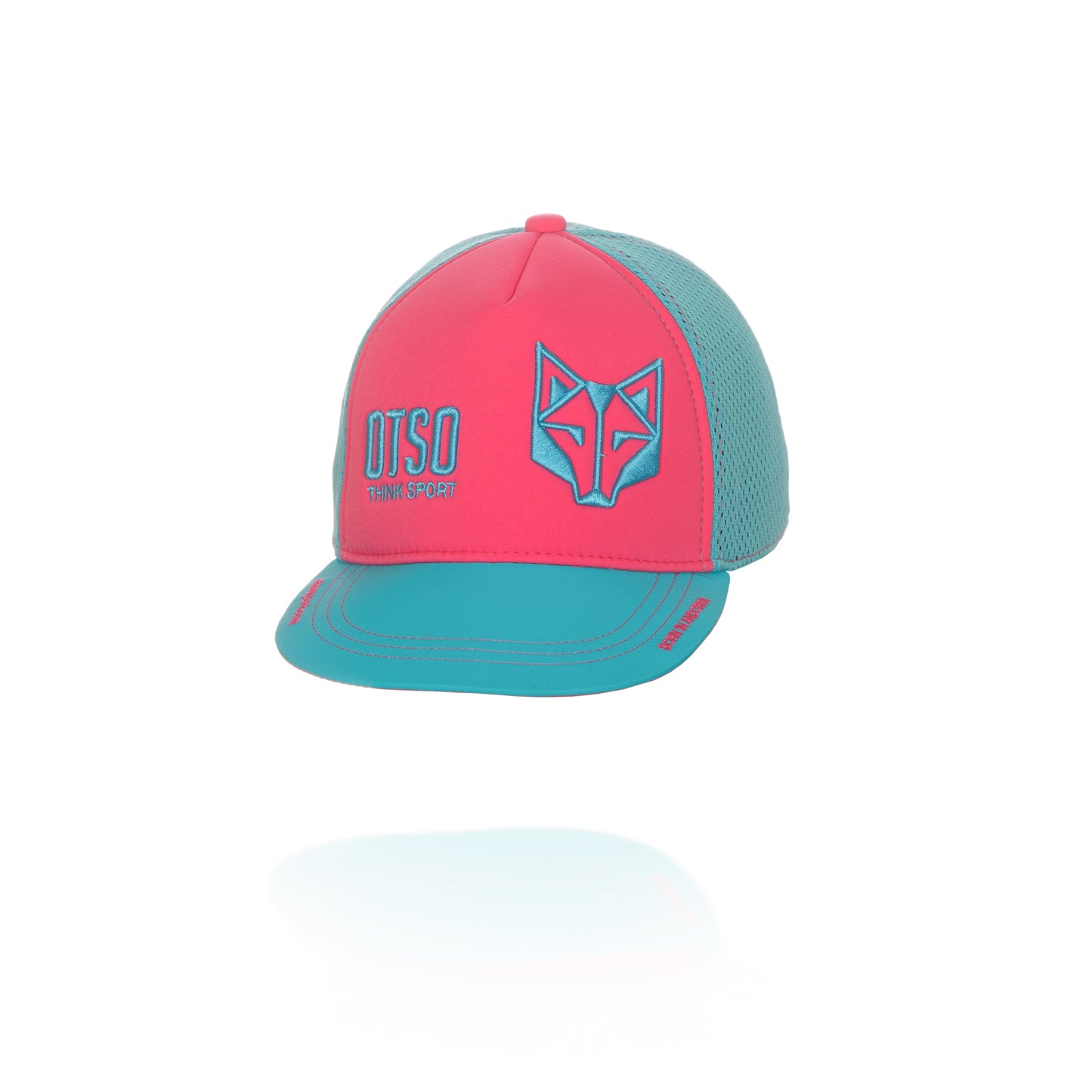 Casquette snapback - Fluo Pink & Light Blue