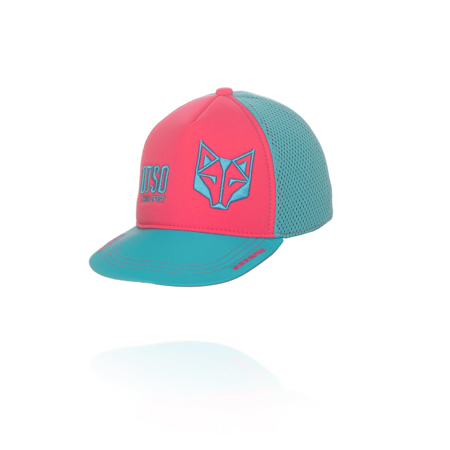 Casquette snapback - Fluo Pink & Light Blue