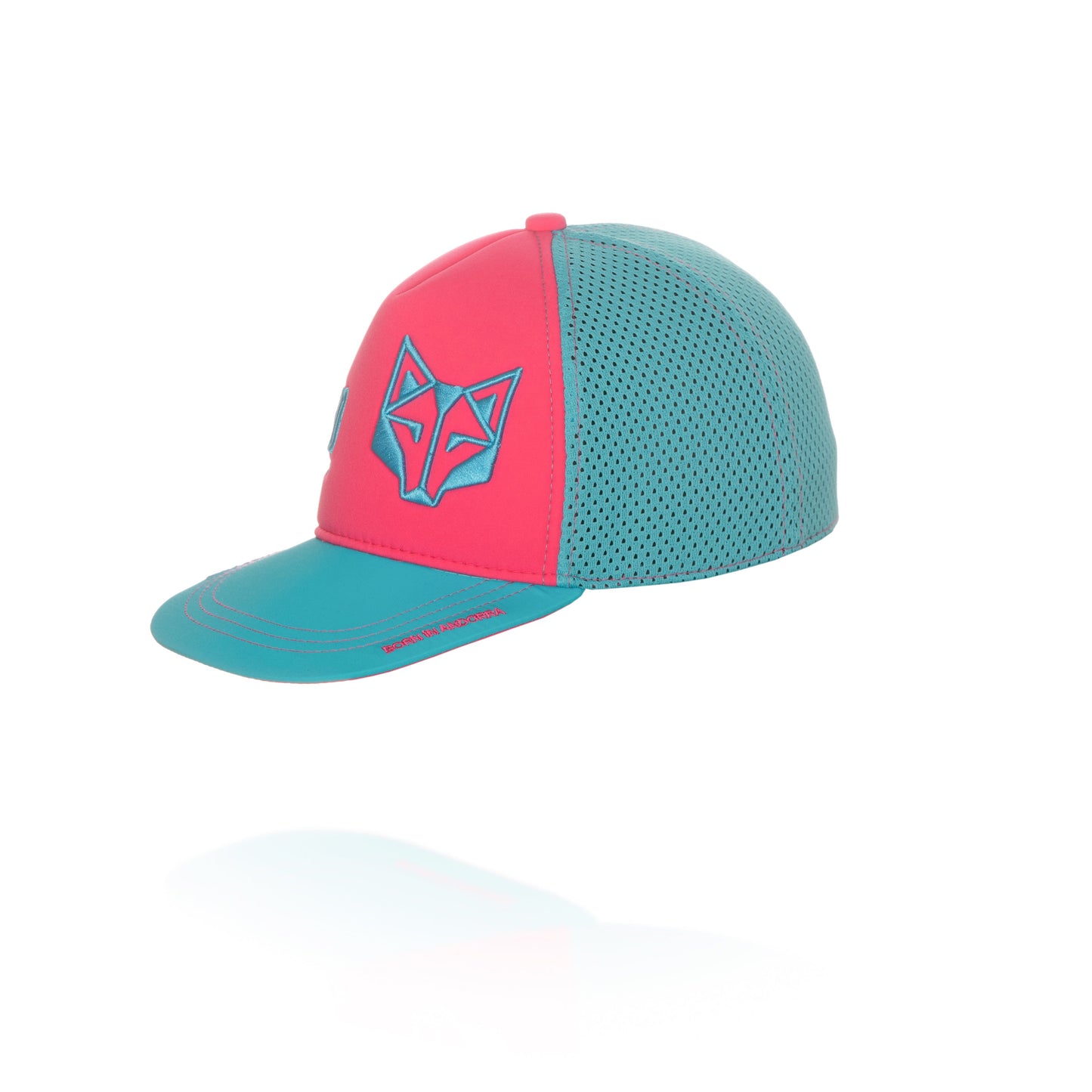 Casquette snapback - Fluo Pink & Light Blue