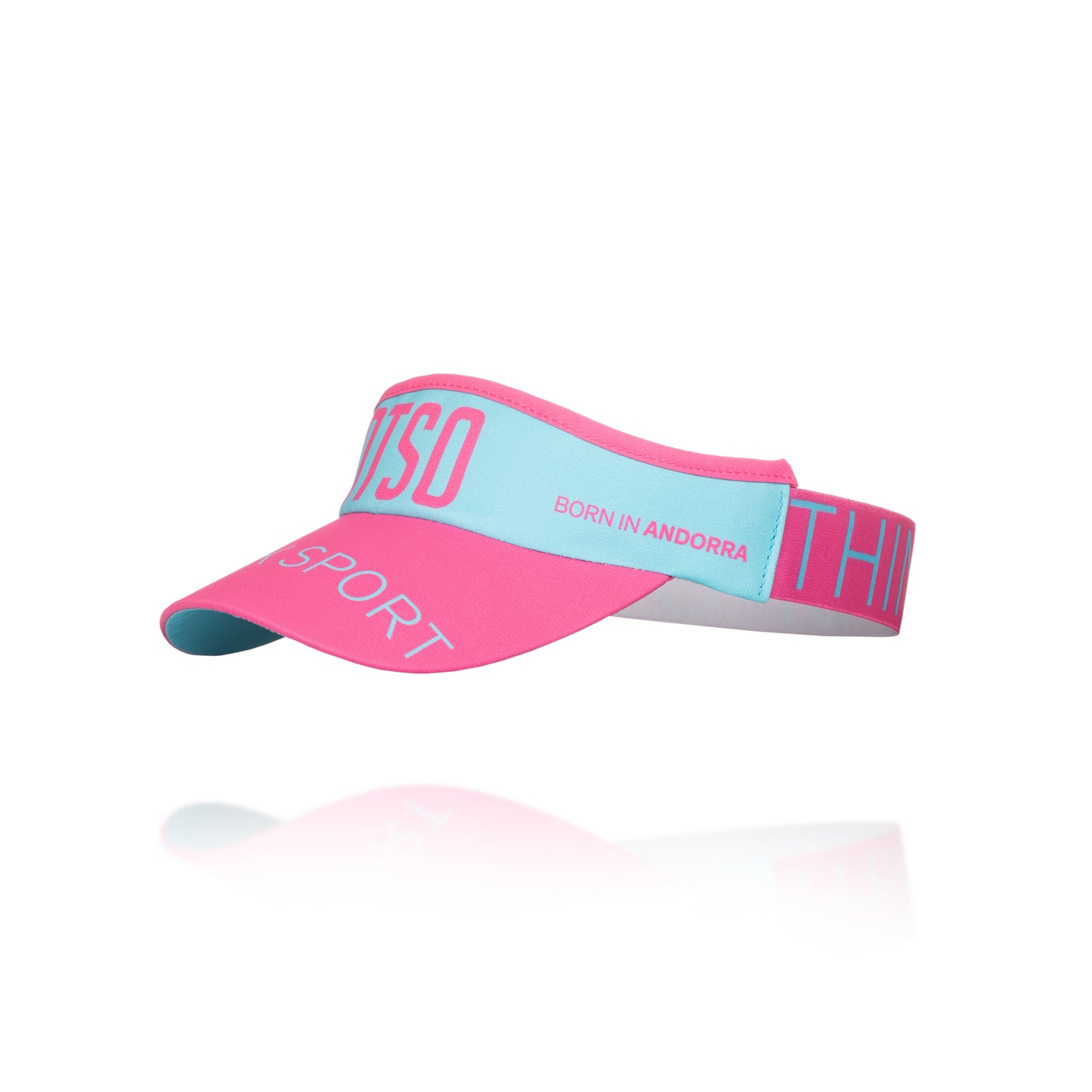 Visières - Light Blue & Fluo Pink
