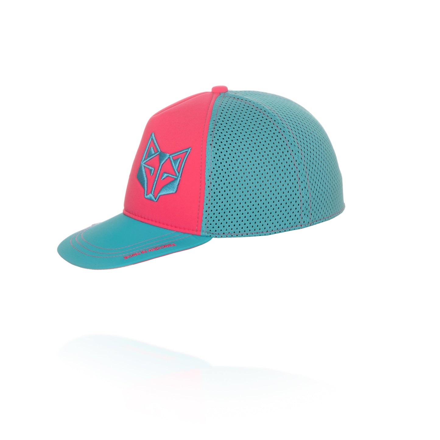 Casquette snapback - Fluo Pink & Light Blue