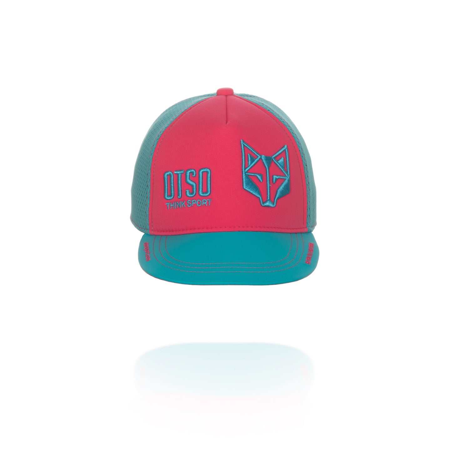 Casquette snapback - Fluo Pink & Light Blue