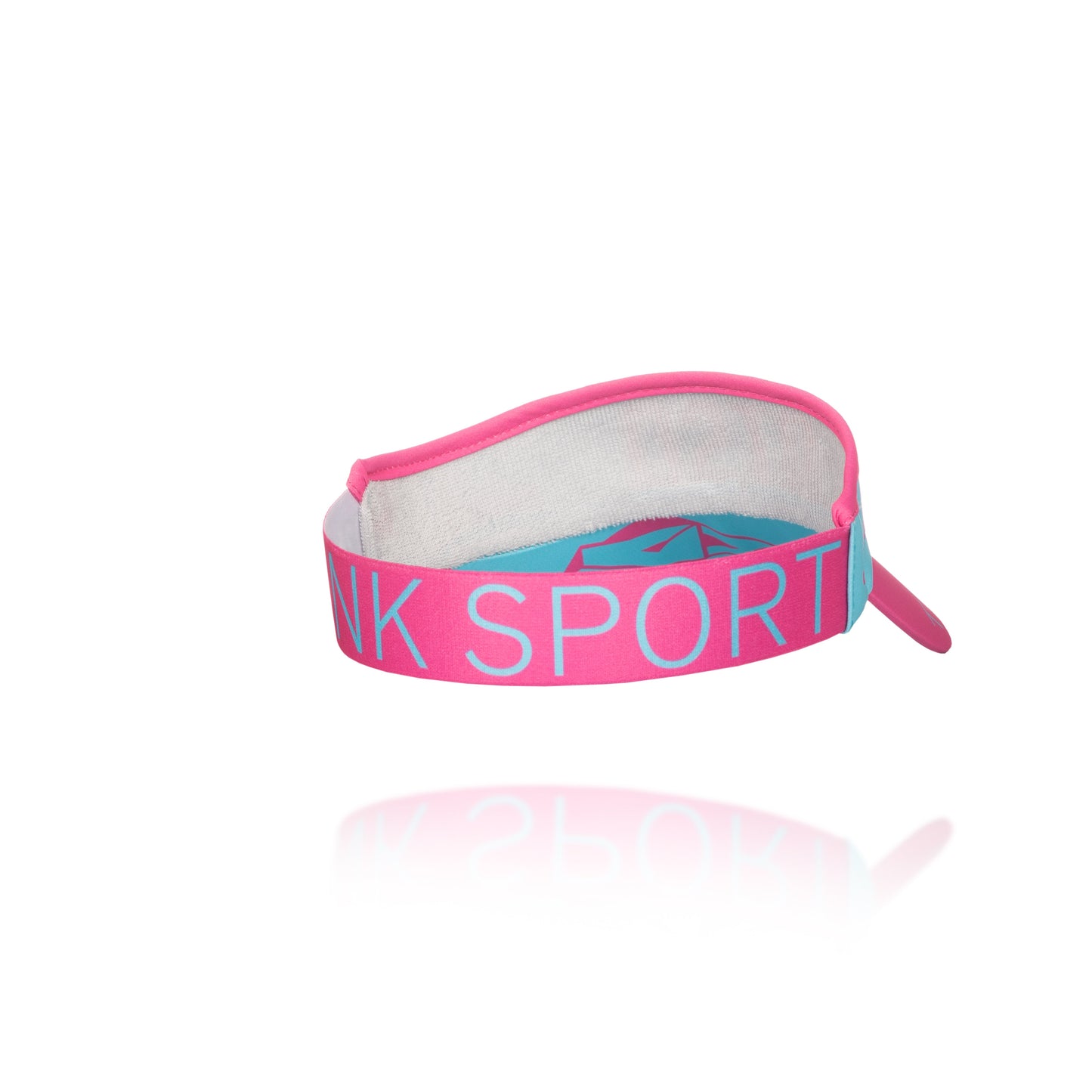 Visières - Light Blue & Fluo Pink