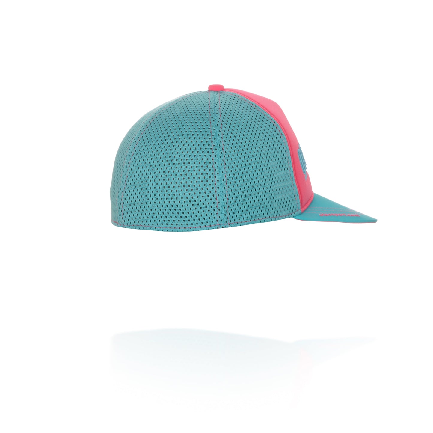 Casquette snapback - Fluo Pink & Light Blue