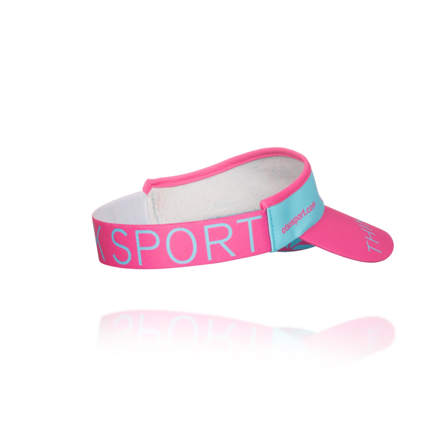 Visières - Light Blue & Fluo Pink