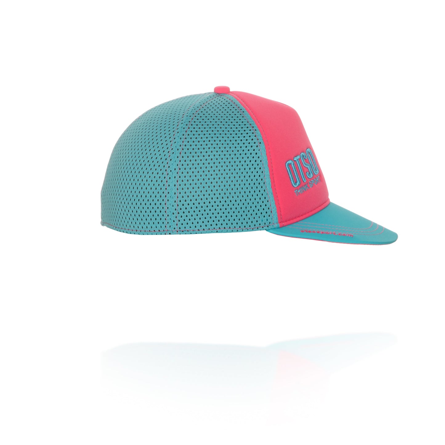 Casquette snapback - Fluo Pink & Light Blue