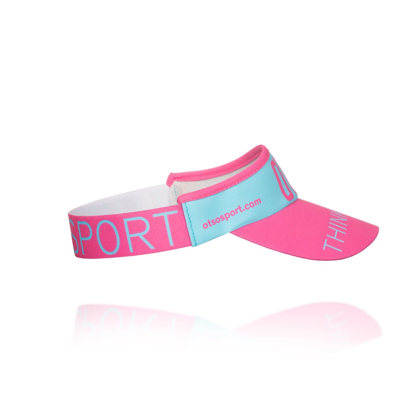 Visières - Light Blue & Fluo Pink