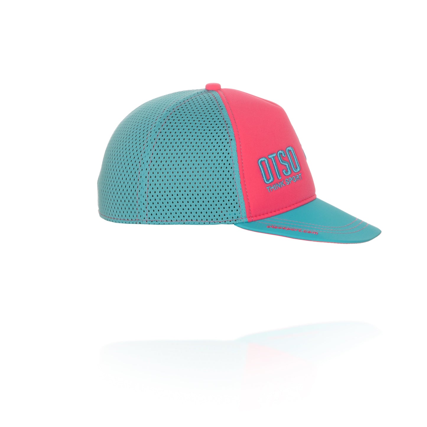 Casquette snapback - Fluo Pink & Light Blue