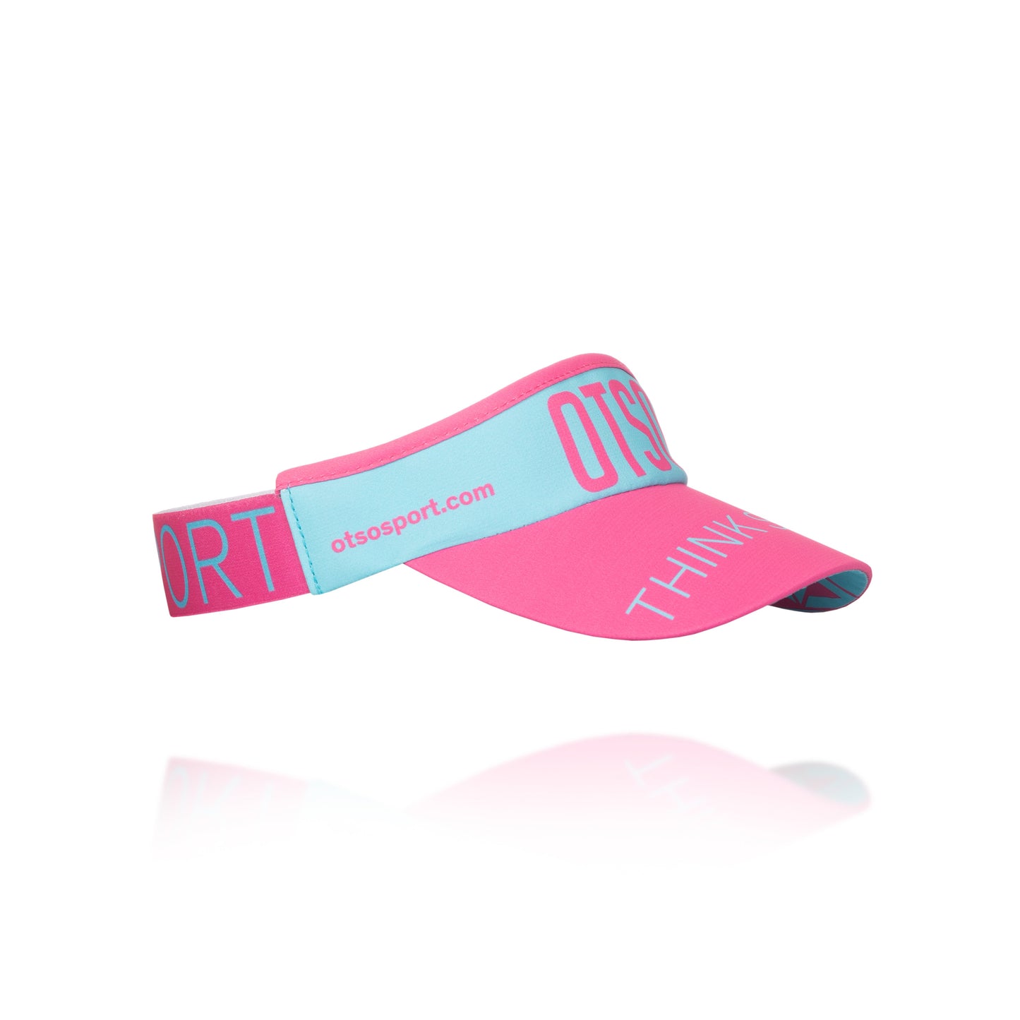 Visières - Light Blue & Fluo Pink