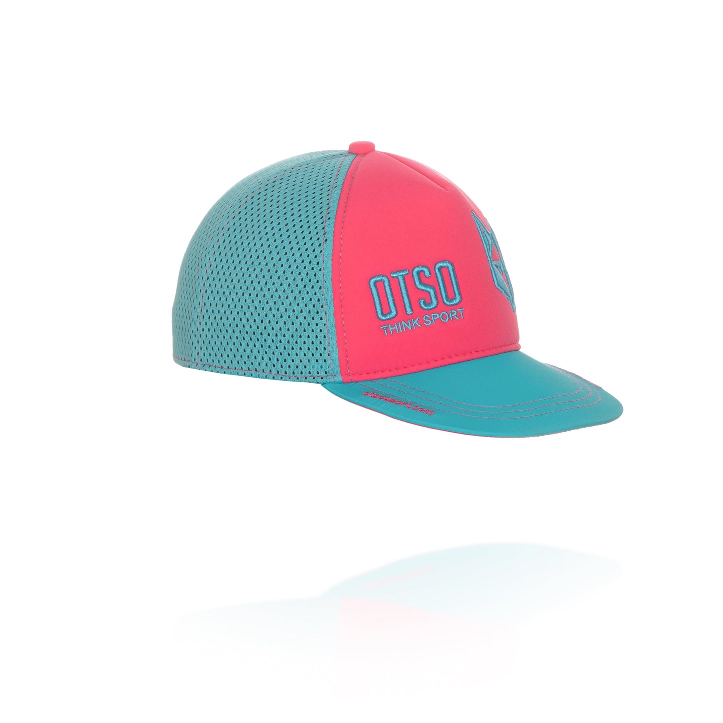 Casquette snapback - Fluo Pink & Light Blue