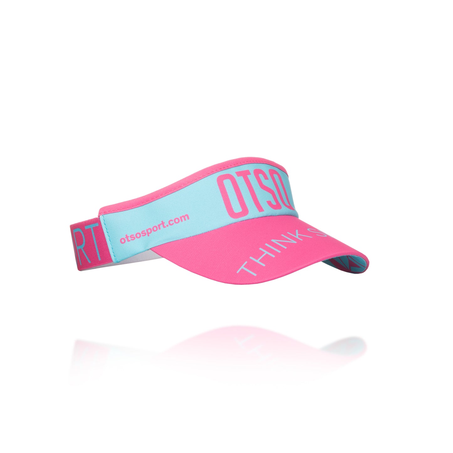 Visières - Light Blue & Fluo Pink