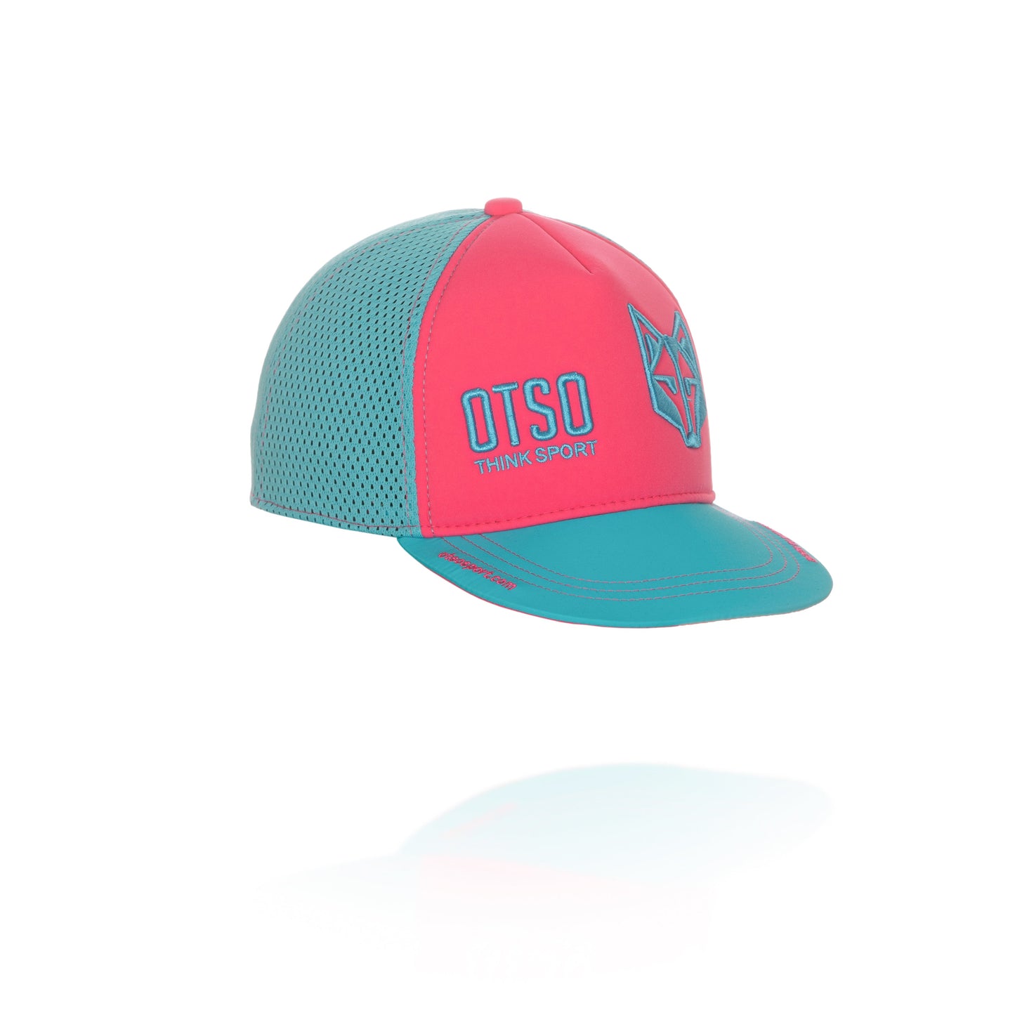 Casquette snapback - Fluo Pink & Light Blue