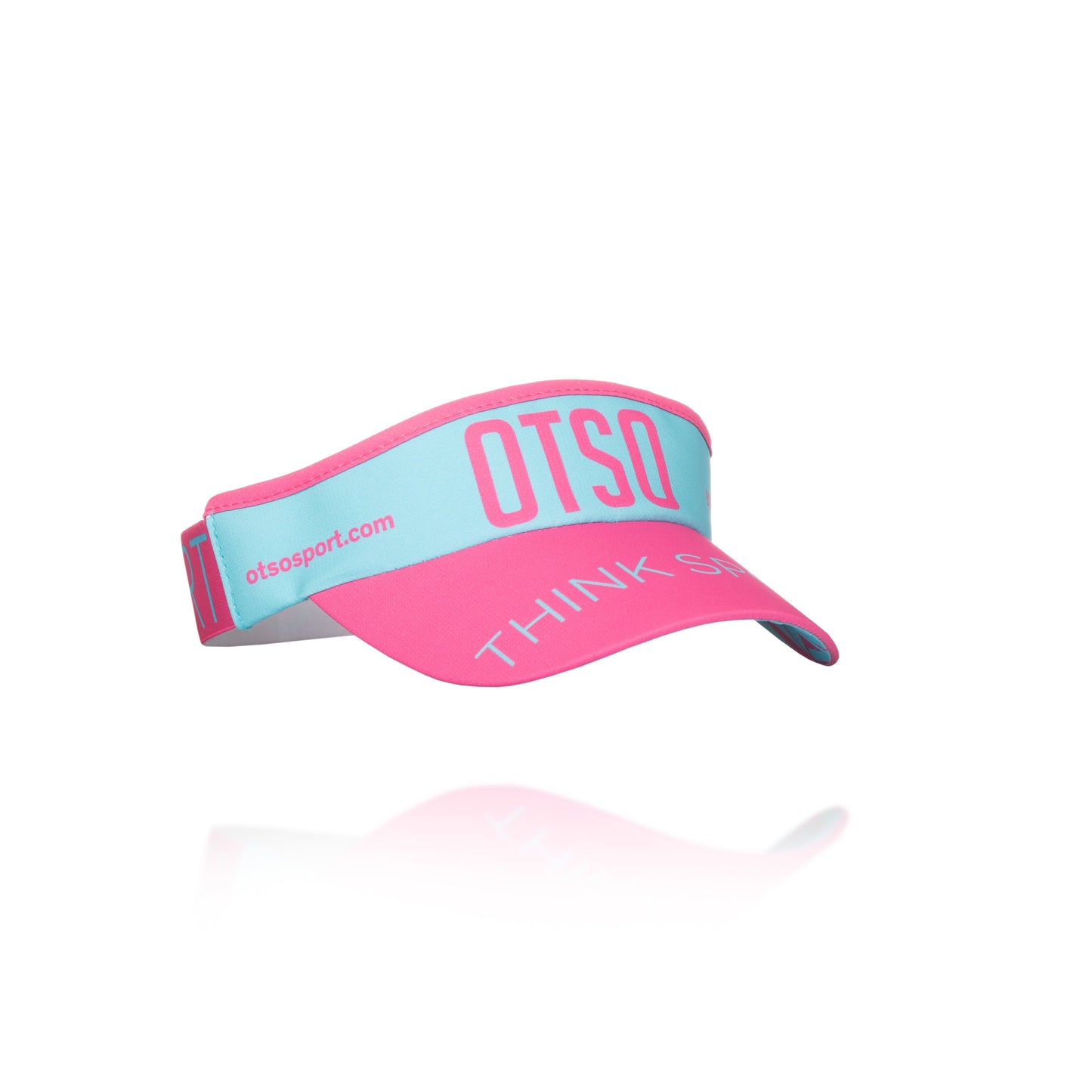 Visières - Light Blue & Fluo Pink