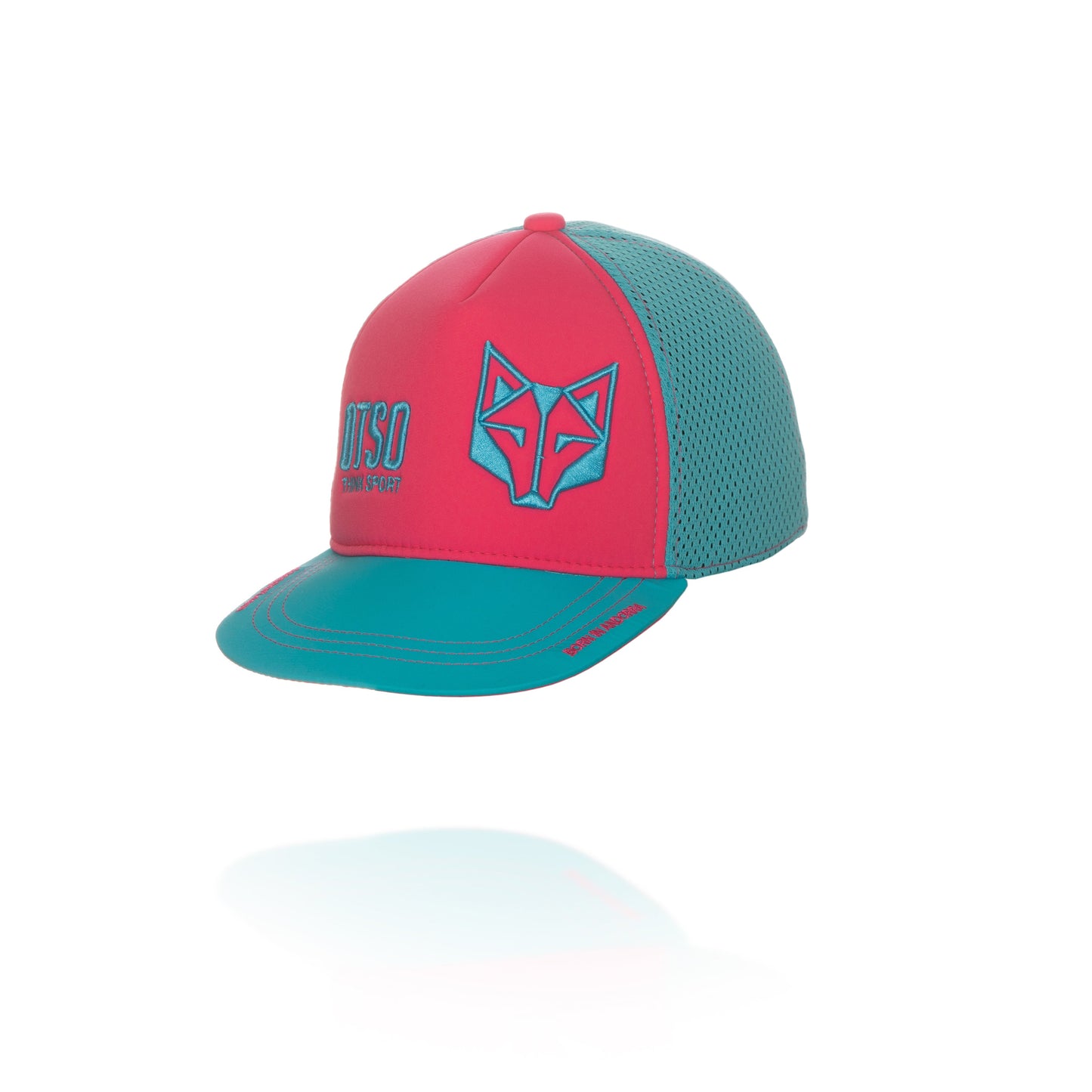 Casquette snapback - Fluo Pink & Light Blue
