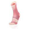 Chaussettes cyclisme hautes - Pink Salmon & Pink Coral