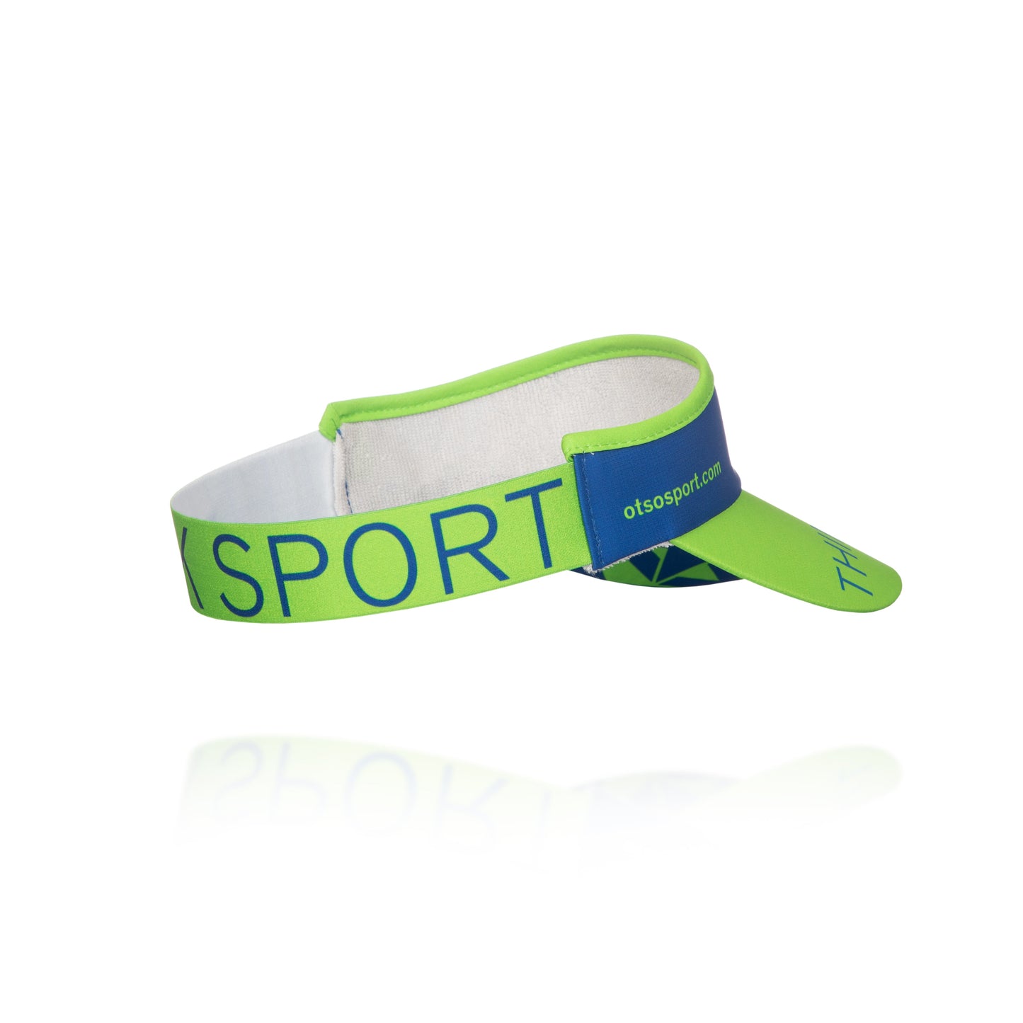 Visières - Electric Blue & Fluo Green
