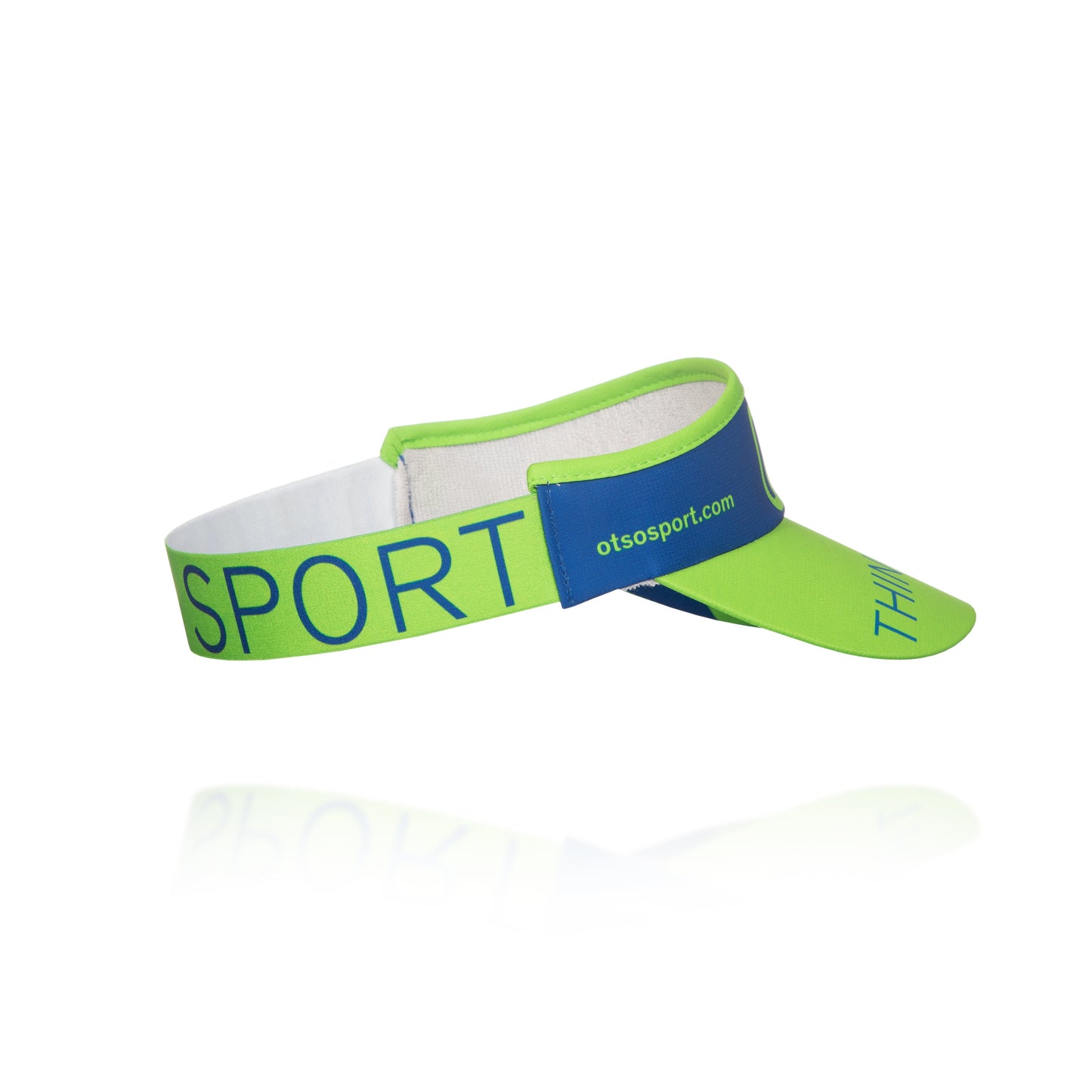 Visières - Electric Blue & Fluo Green