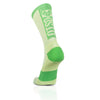Chaussettes cyclisme hautes - Green Lime & Green Apple