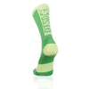 Chaussettes cyclisme hautes - Green Apple & Green Lime
