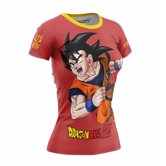 T-Shirt Femme - Dragon Ball Z Goku Shenron